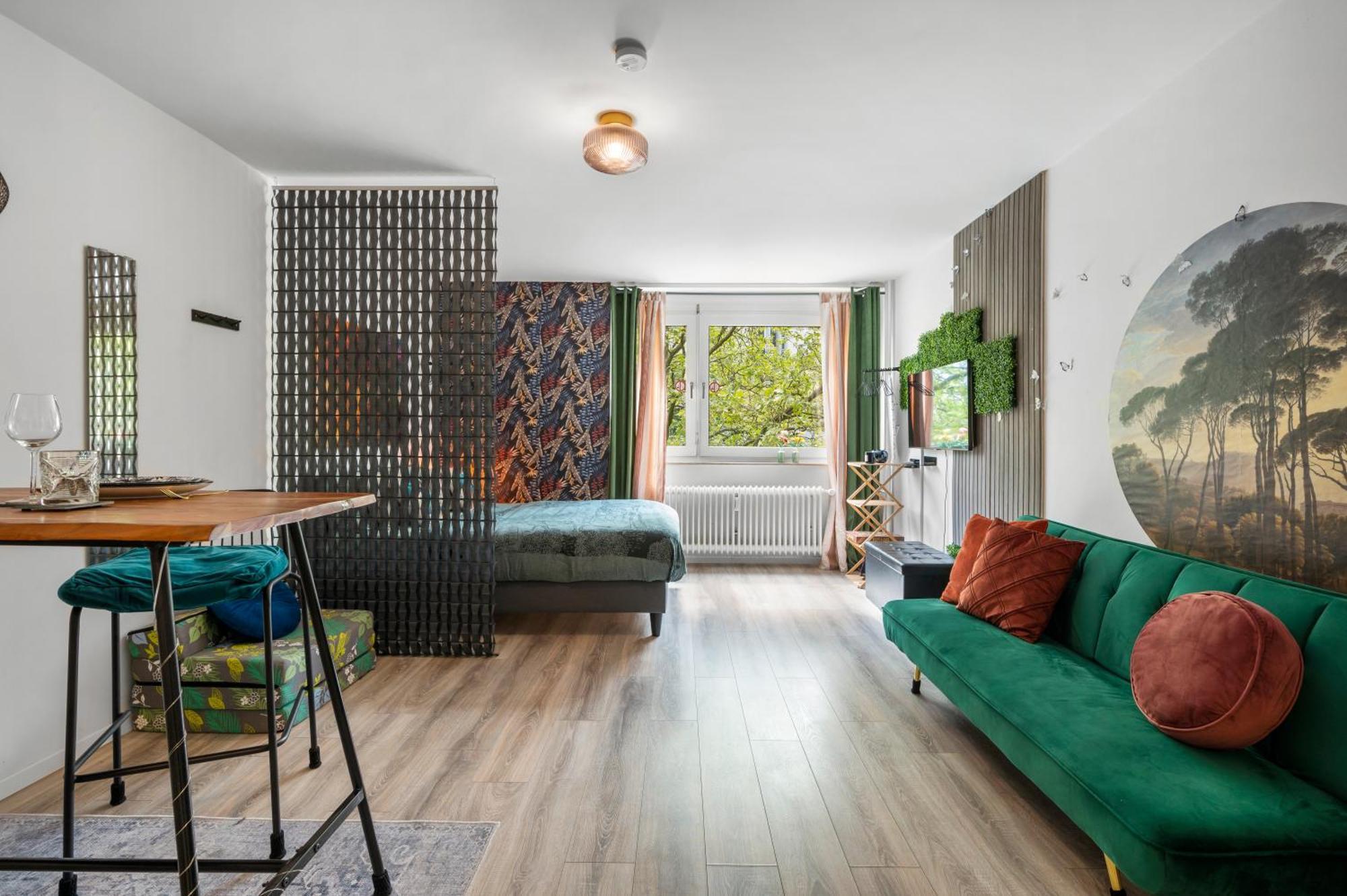 Urban Jungle Studio Apartment Offenbach am Main Luaran gambar